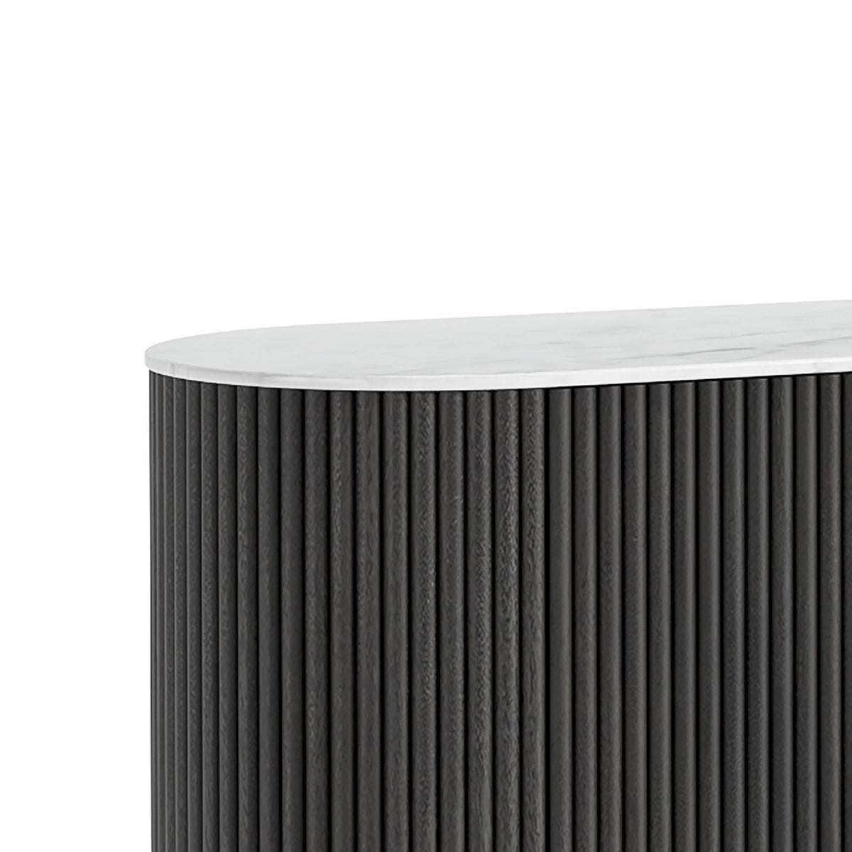 Milo Mango & Marble Fluted Sideboard