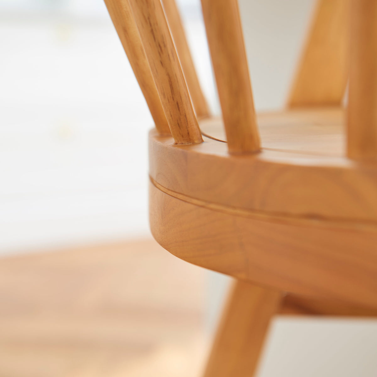 Mabel Classic Oak Bar Stools - Set of 2
