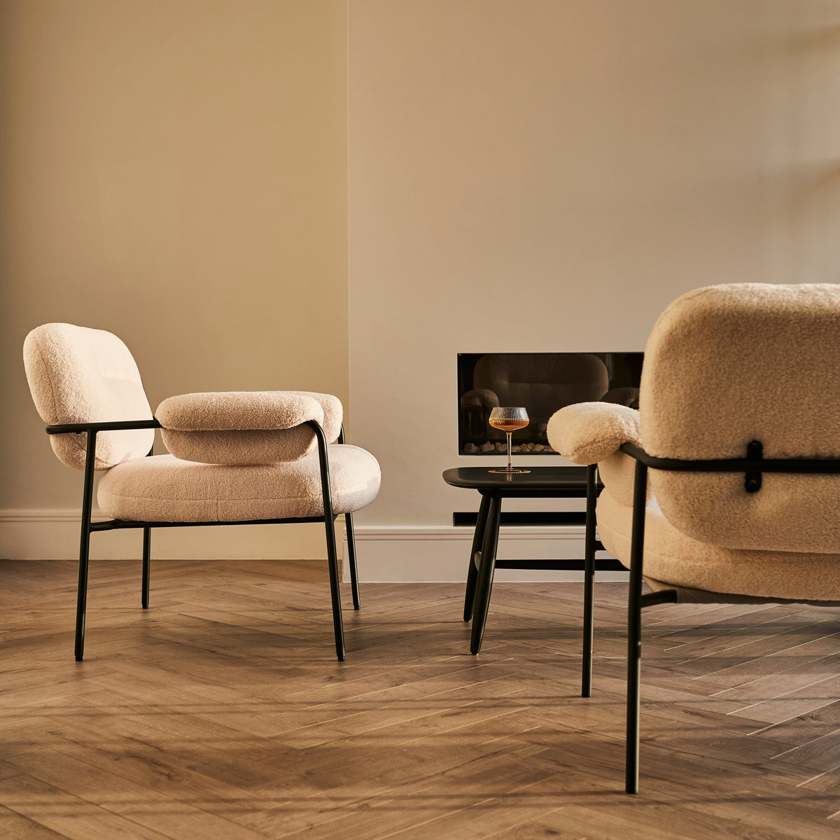 Mateo Boucle Armchair