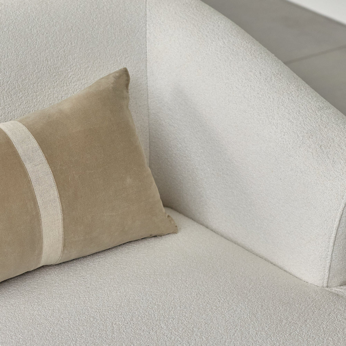 Holbeck 35x55cm Stripe Cushion Cover - Clay