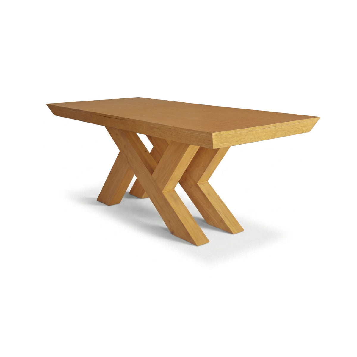 Olivia 160-240cm Pale Oak Dining Table Set - 6 Seater - Freya Sand Dining Armchairs - Pale Oak Legs