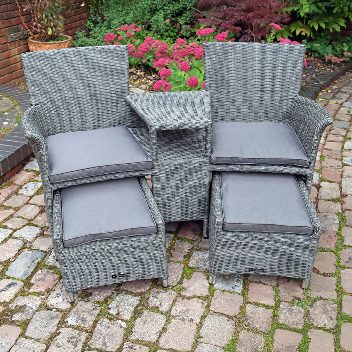 Paris Lux Rattan Companion Set