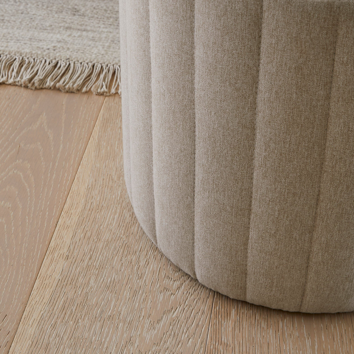 Penelope Drum Stool - Sand