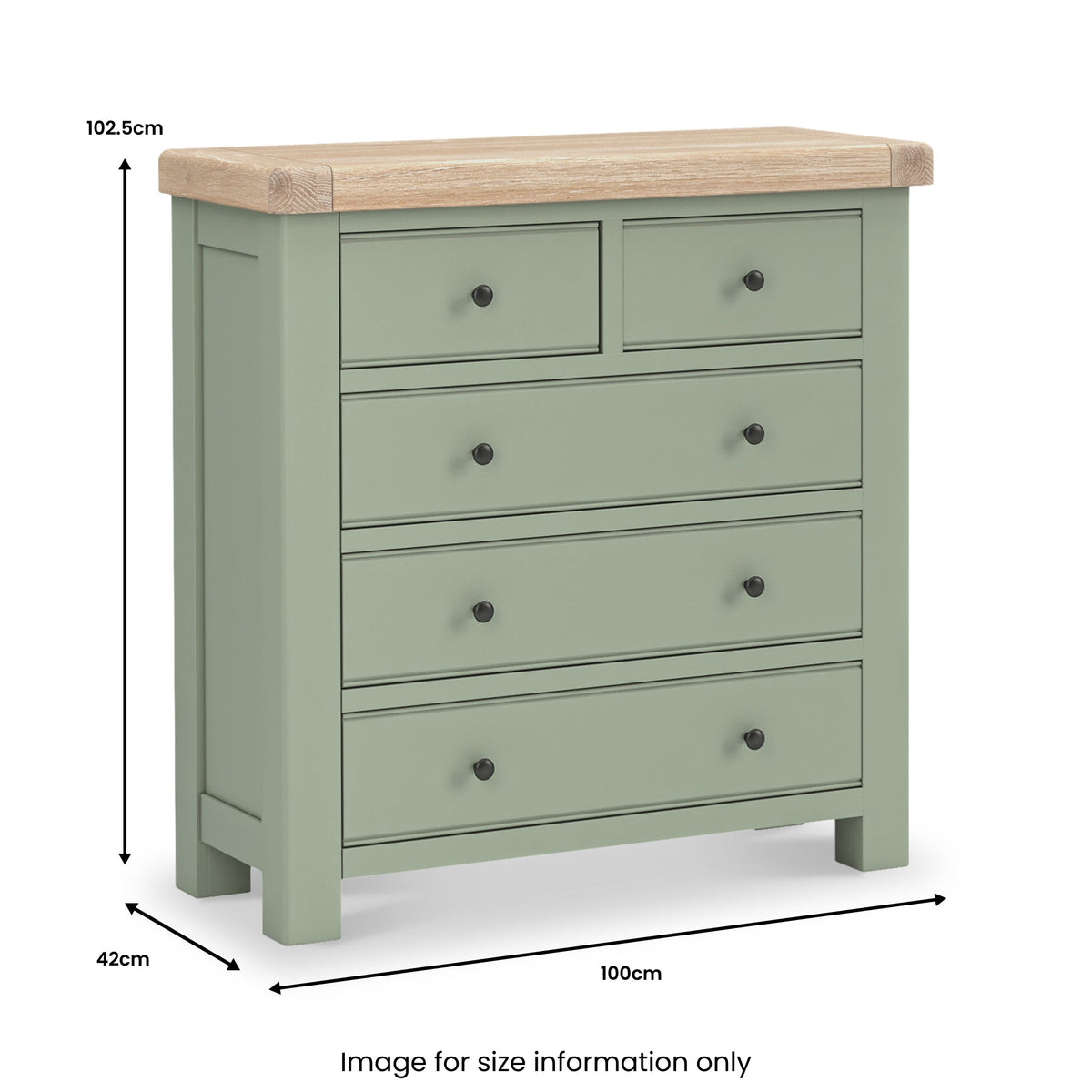 Penzance 2 Over 3 Chest of Drawers