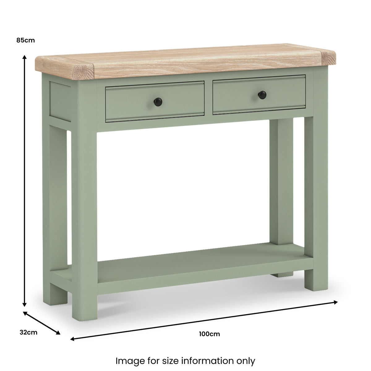 Penzance 2 Drawer Console Table