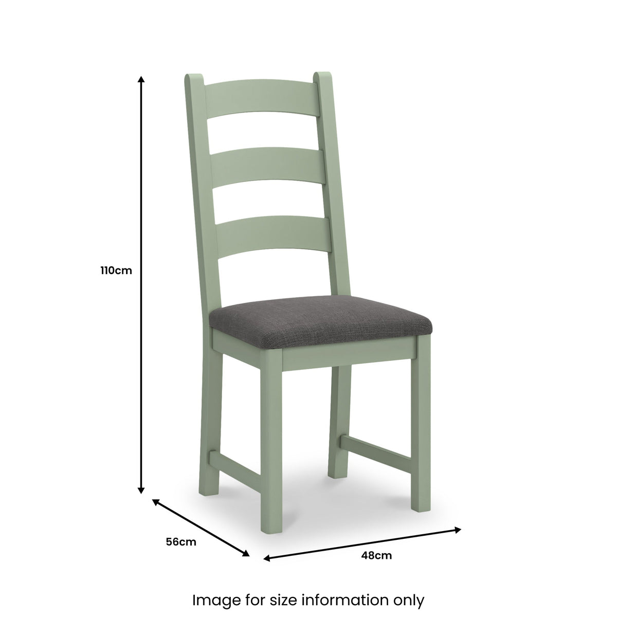 Penzance Sage Ladder Back Dining Chair