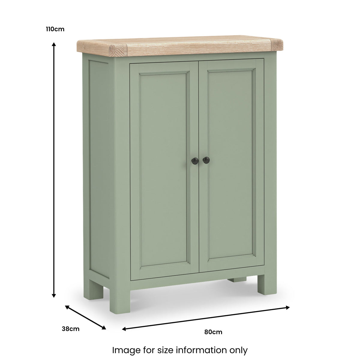 Penzance 2 Door Shoe Storage Cupboard