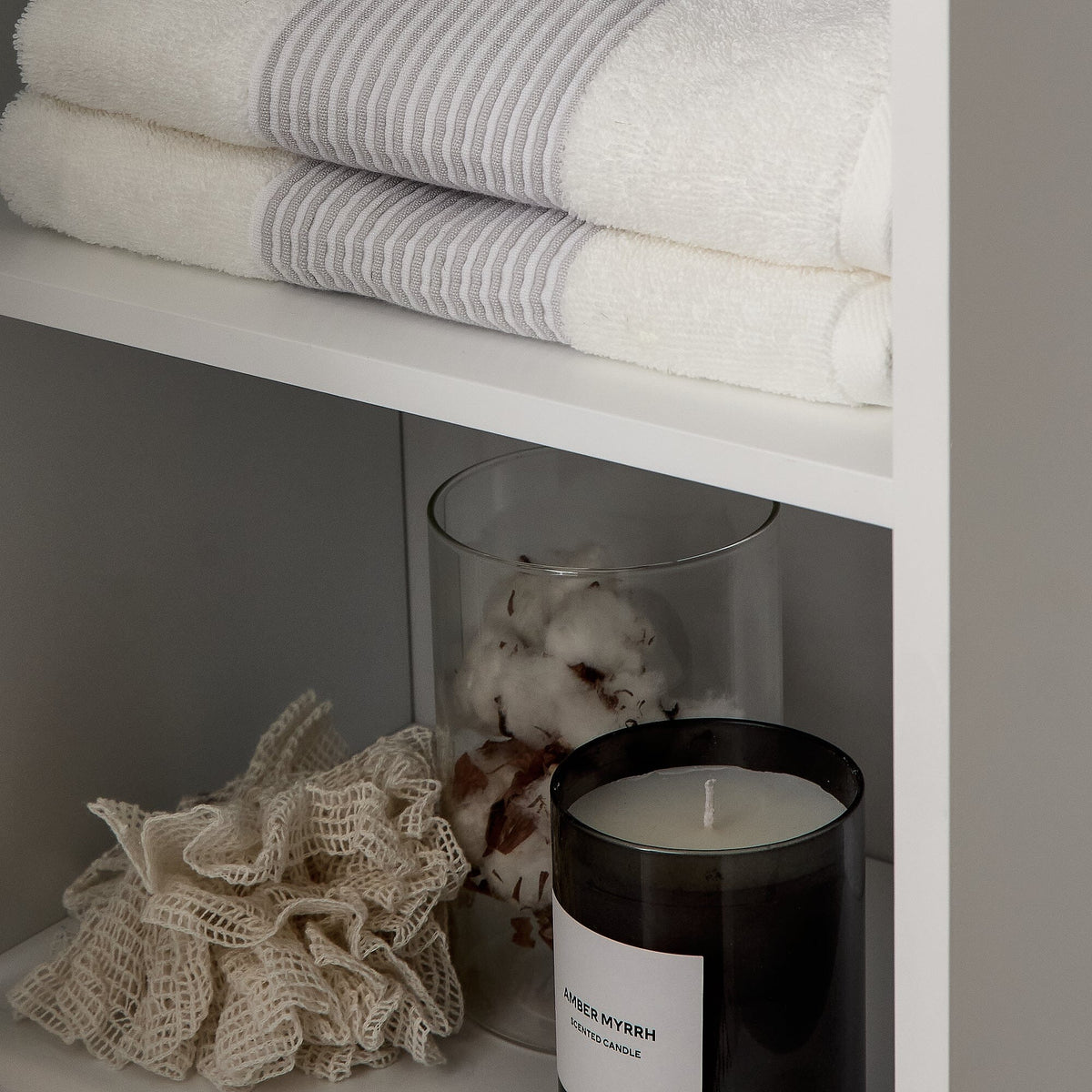 Reva 1 Door Storage Cabinet - Snow White