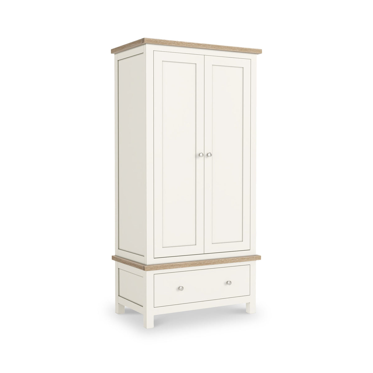Farro Double Wardrobe with Drawers