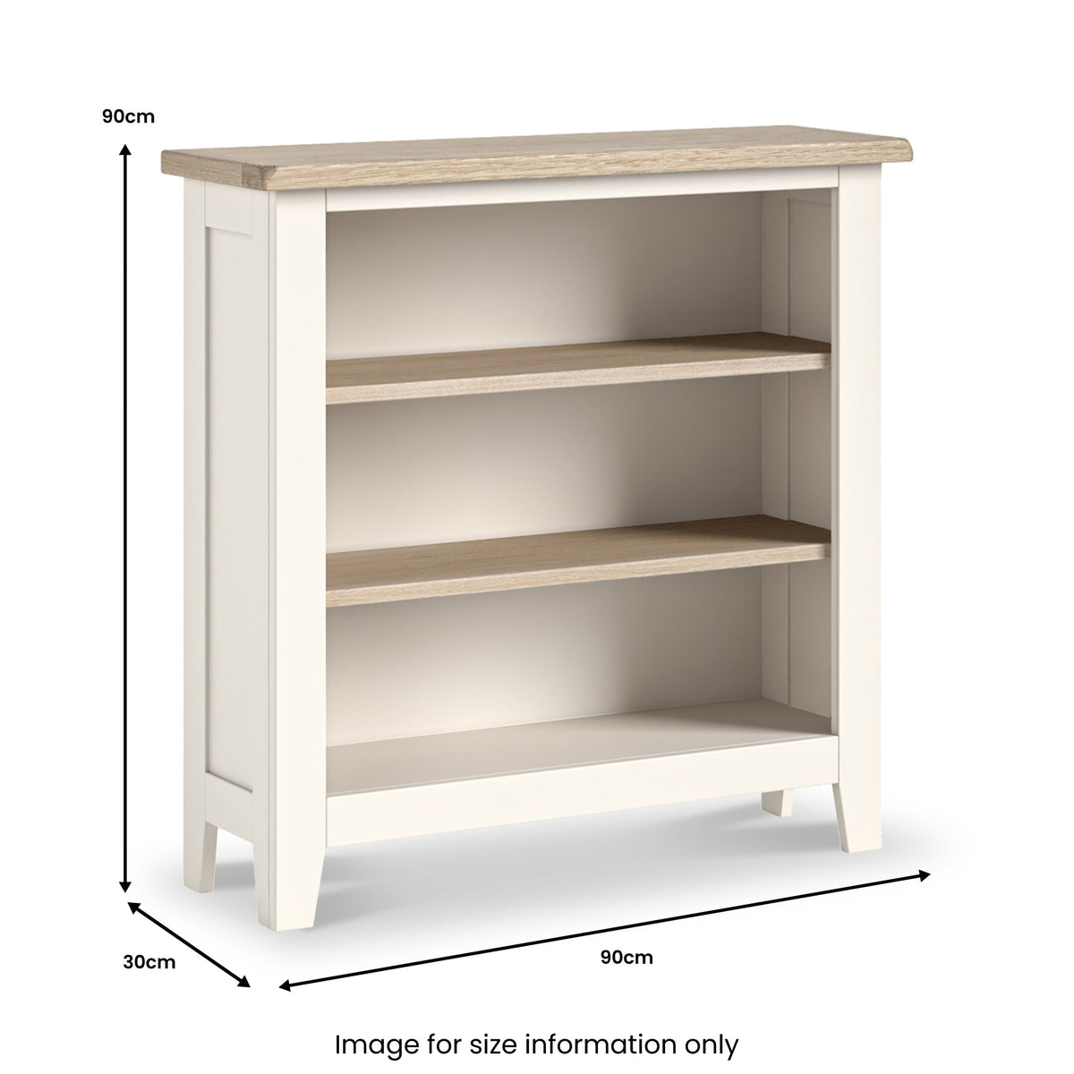 Bramley Low Bookcase