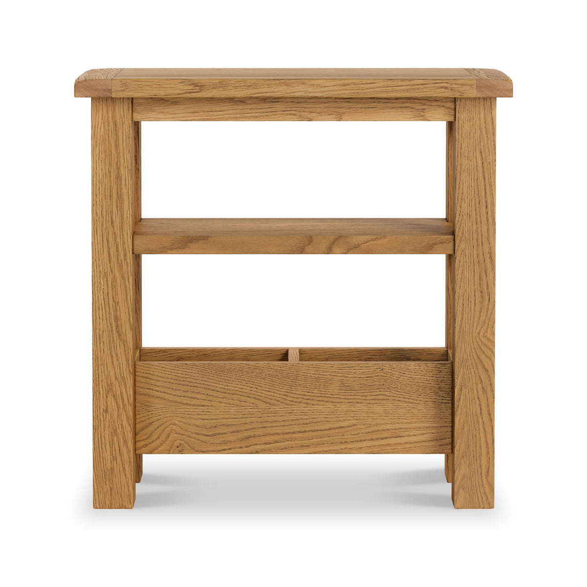Zelah Oak Sofa Side Table