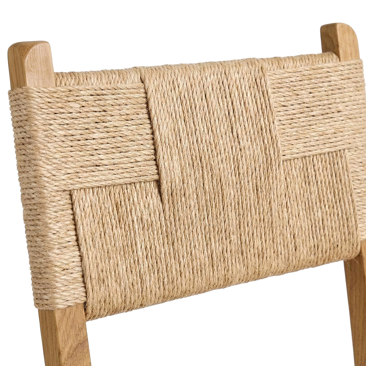 Zelah Oak Woven Dining Chair