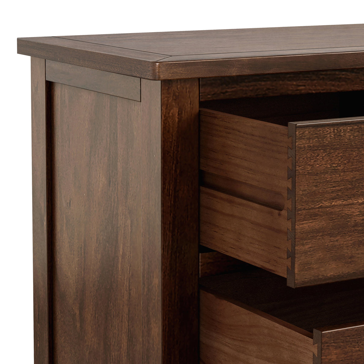 Duchy Acacia 4 Over 6 Chest Of Drawers