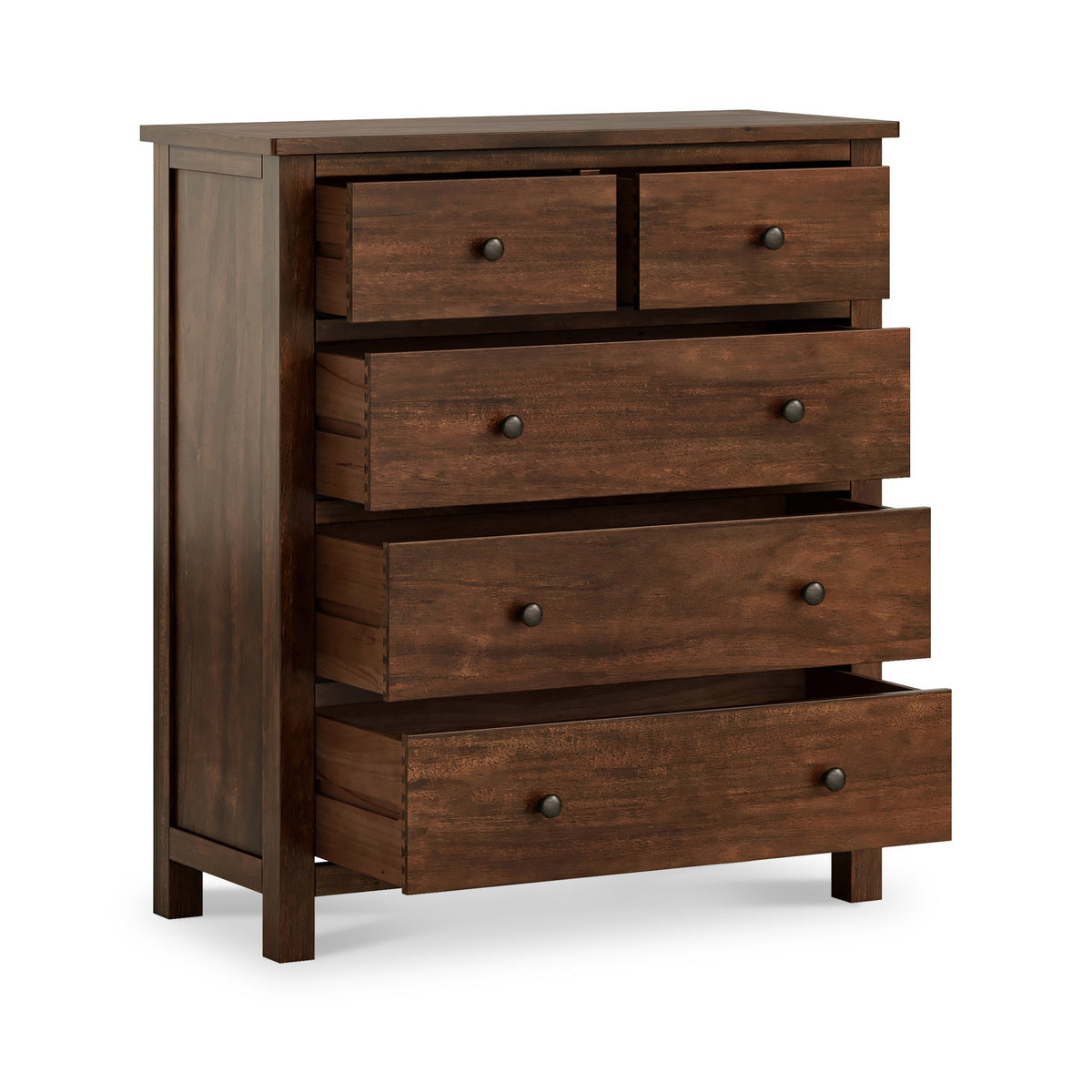 Duchy Acacia XL 2 Over 3 Chest Of Drawers