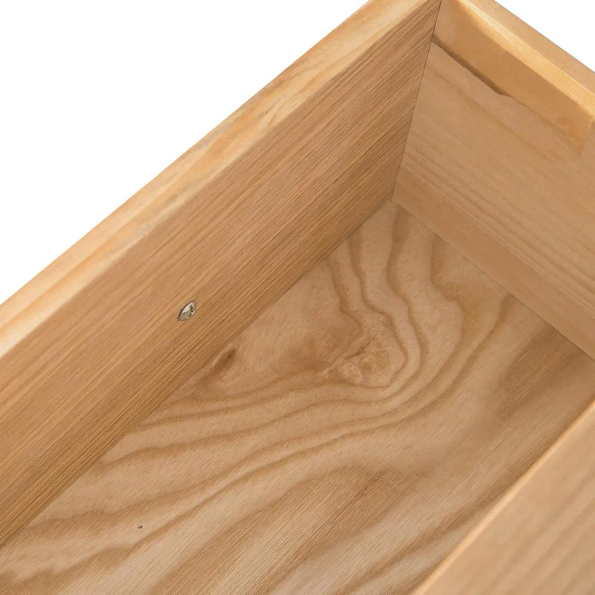 London Oak XL 3 Drawer Bedside Table