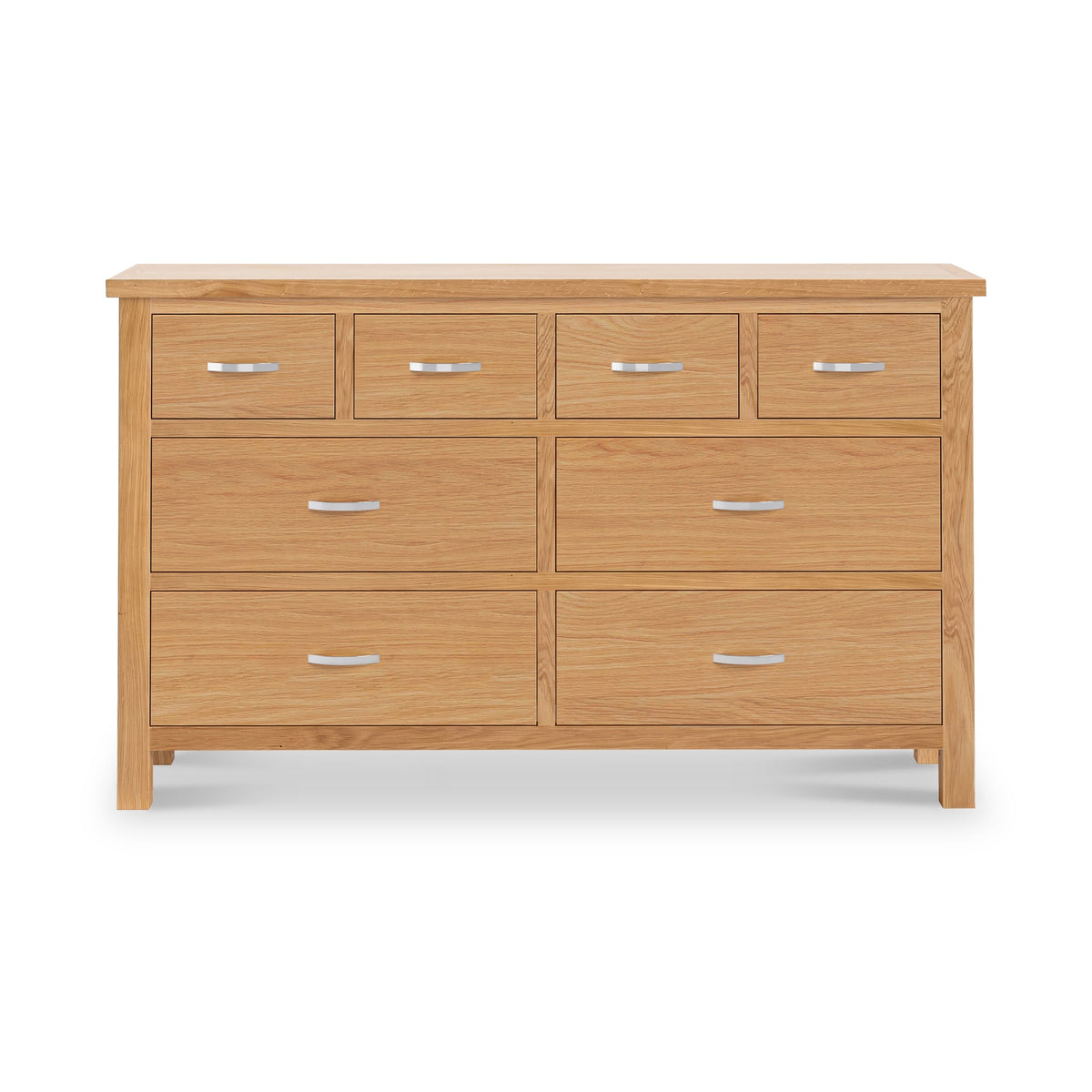 London Oak XL 8 Drawer Chest