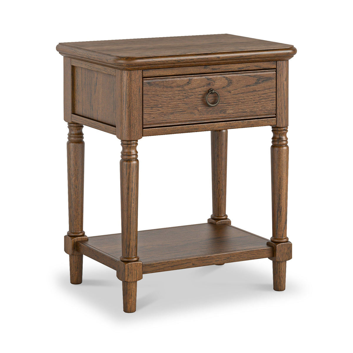 Rutland Dark Oak Lamp Table