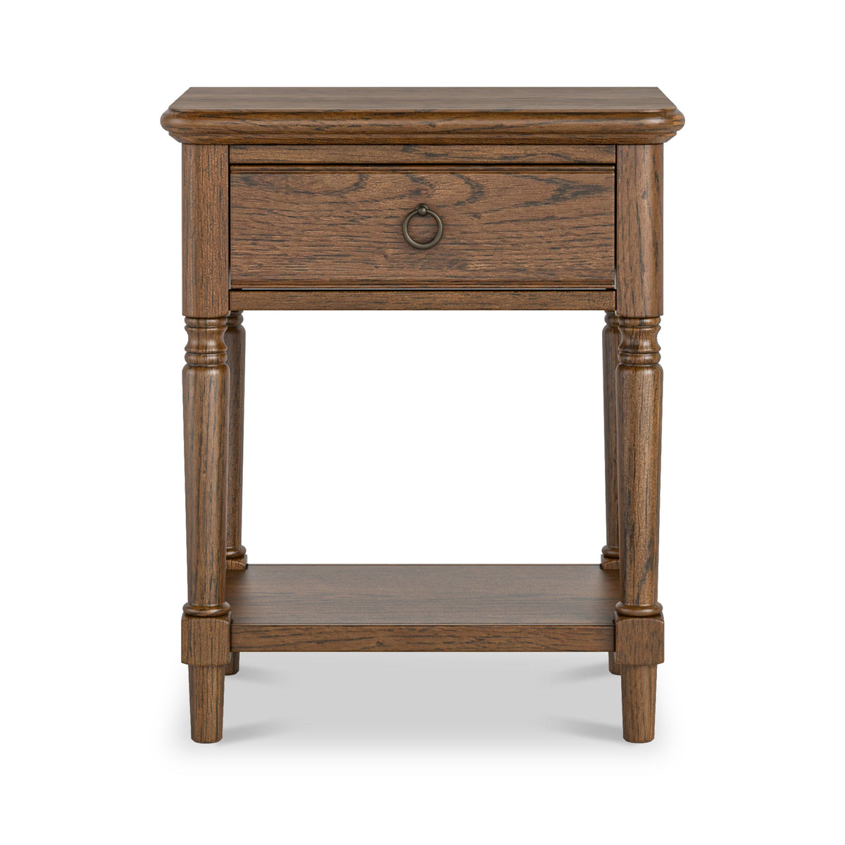 Rutland Dark Oak Lamp Table