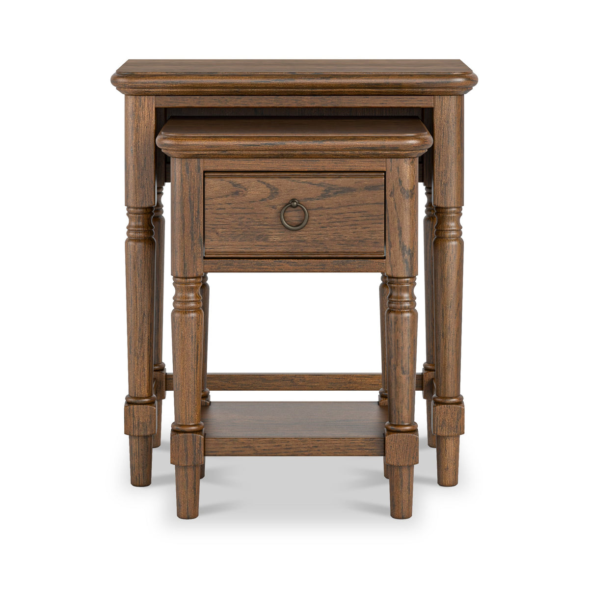 Rutland Dark Oak Nest of Tables