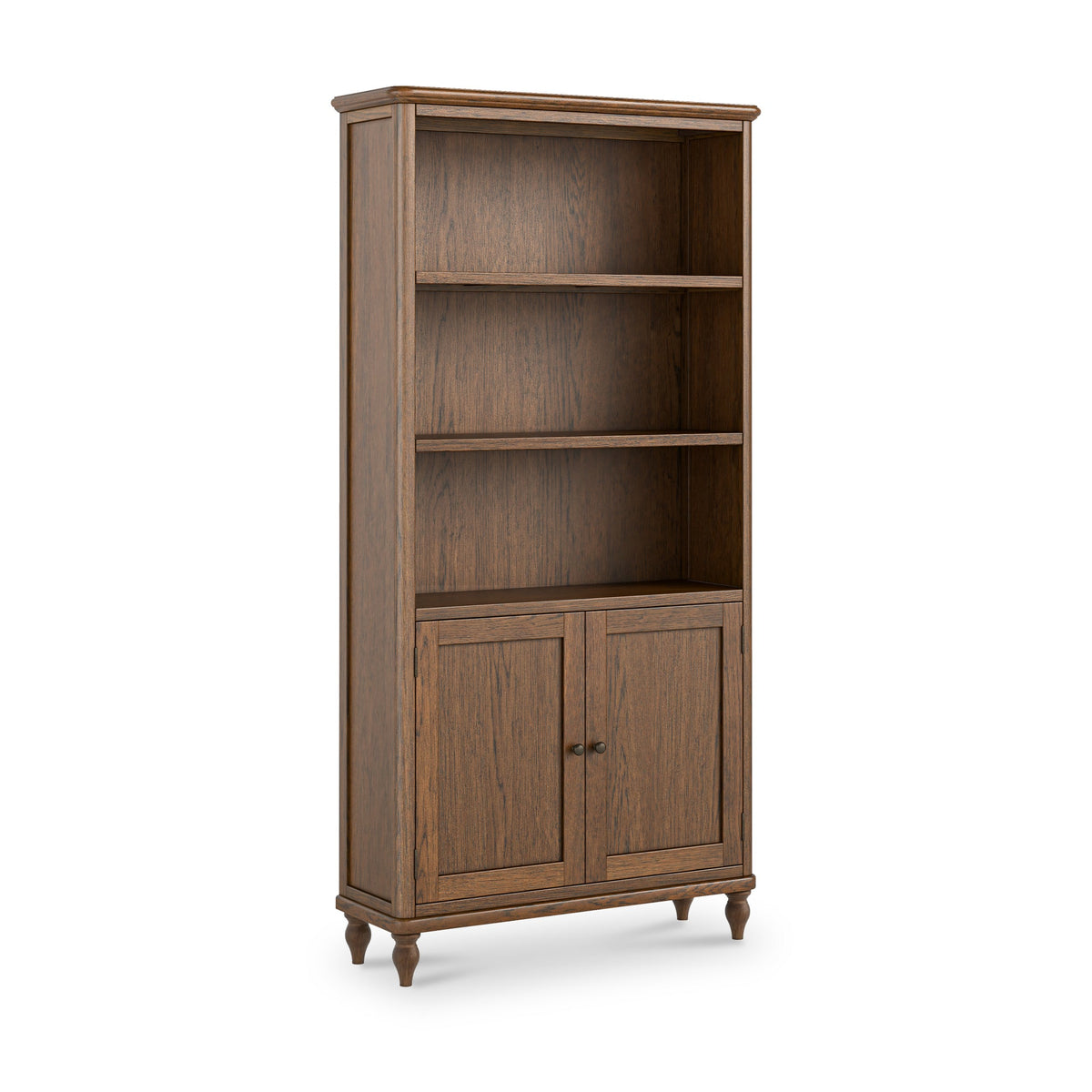 Rutland Dark Oak Large Bookcase
