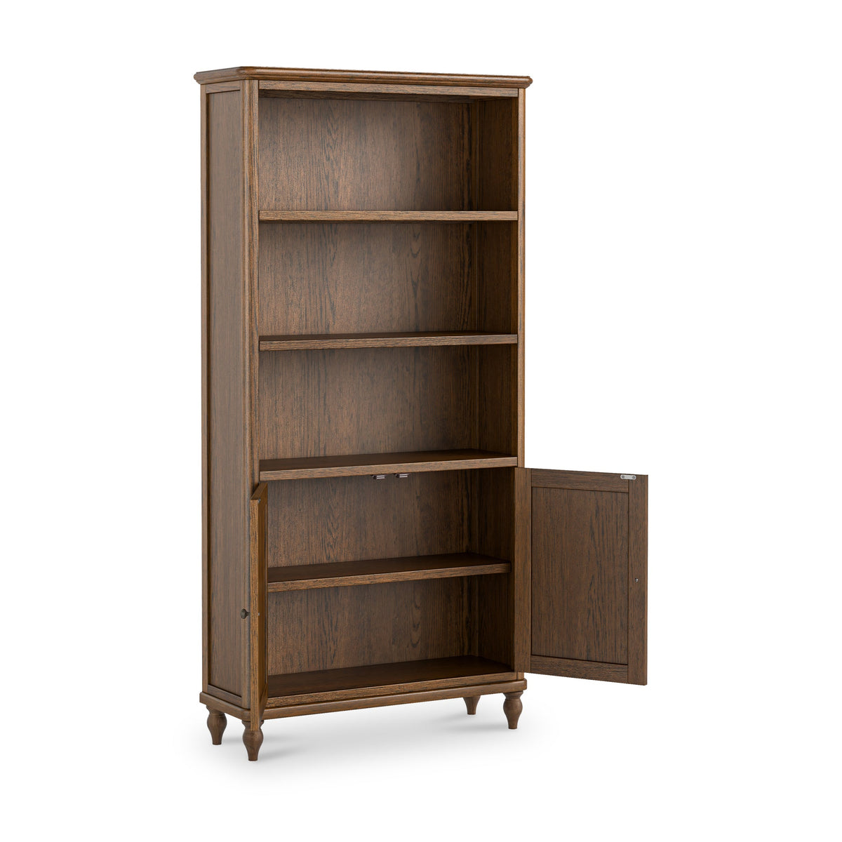 Rutland Dark Oak Large Bookcase