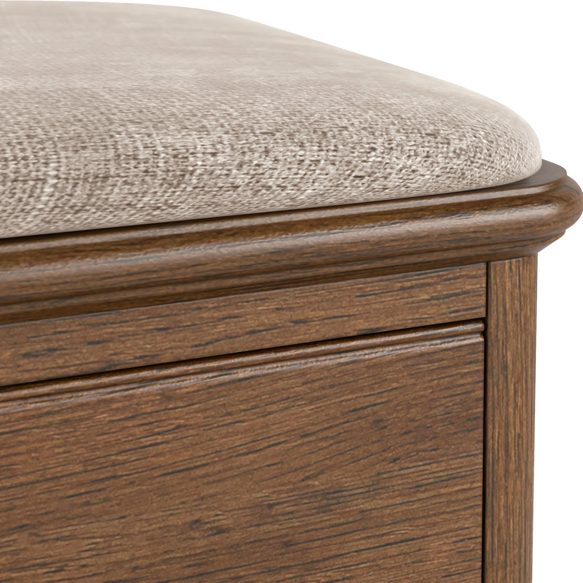 Rutland Dark Oak Storage Bench