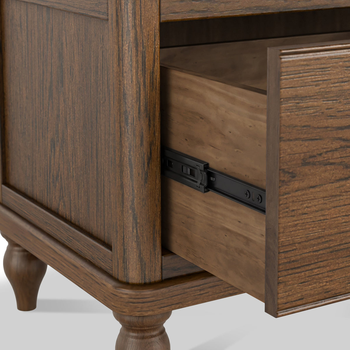 Rutland Dark Oak Storage Bench