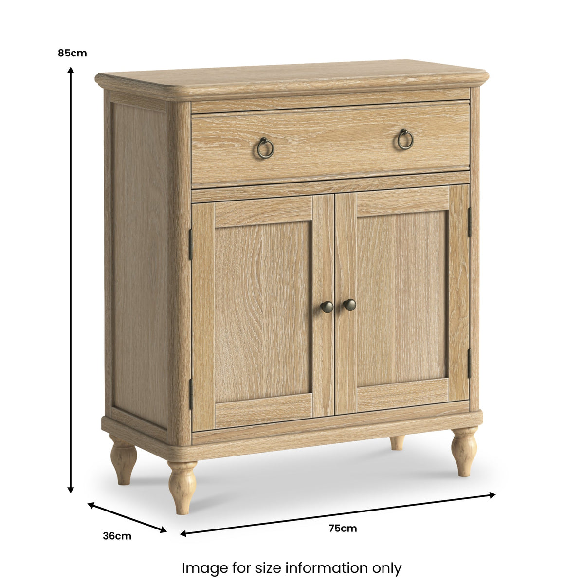 Rutland Oak Mini Sideboard