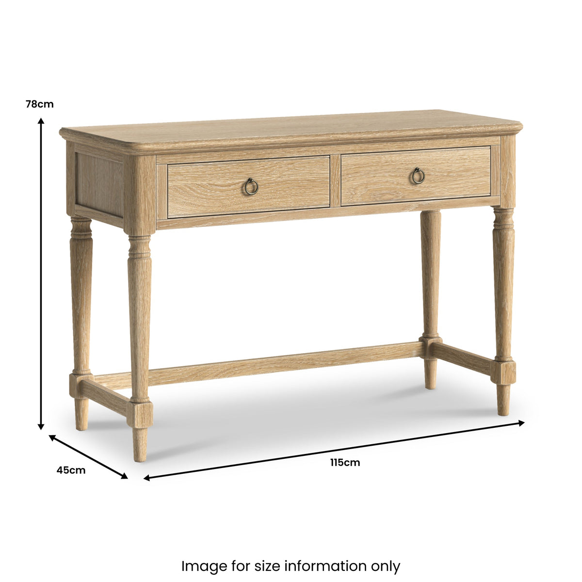 Rutland Oak Dressing Table