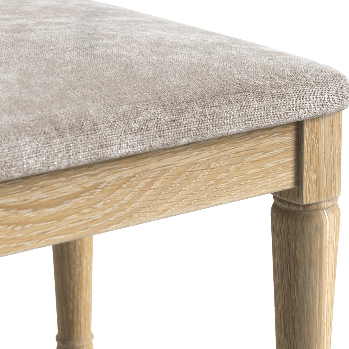 Rutland Oak Dressing Table Stool
