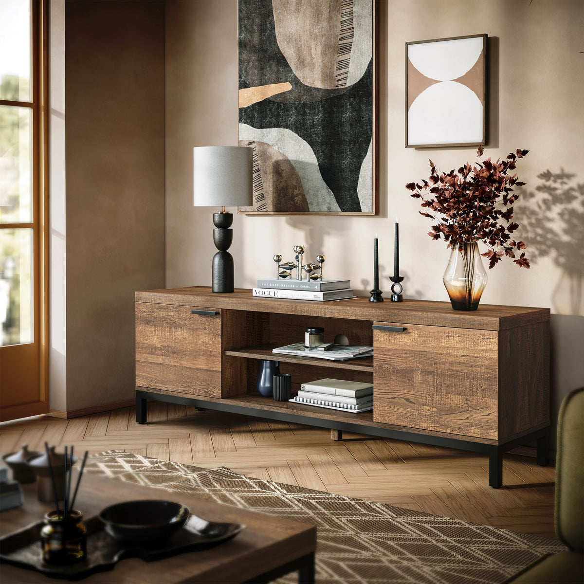 Orston Oak 160cm TV Unit