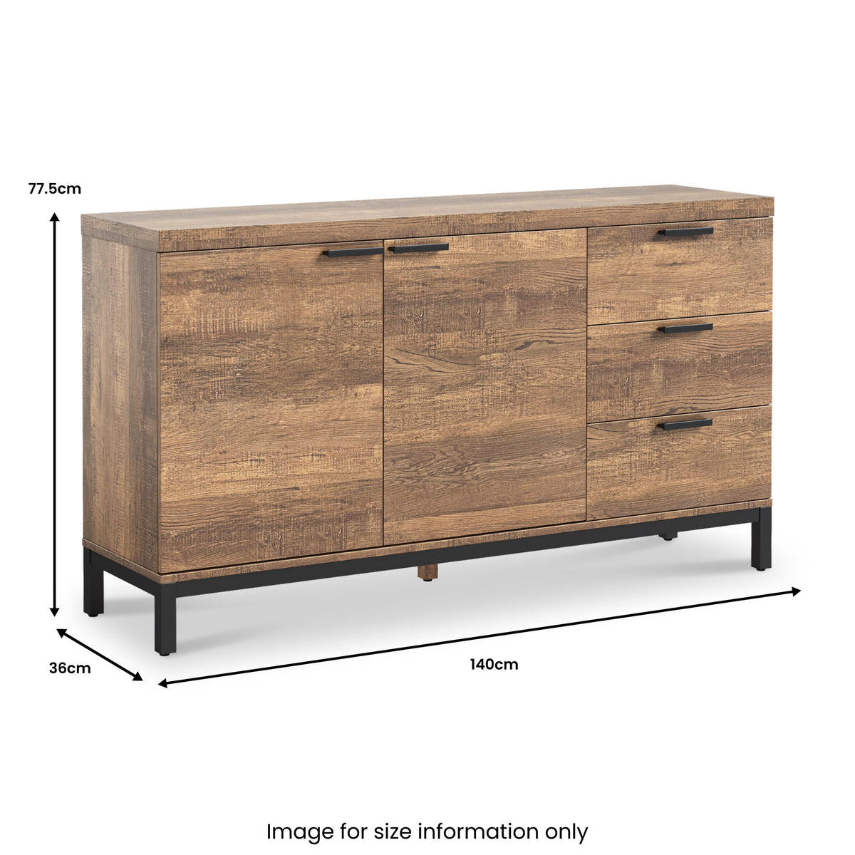 Orston Oak Large Sideboard