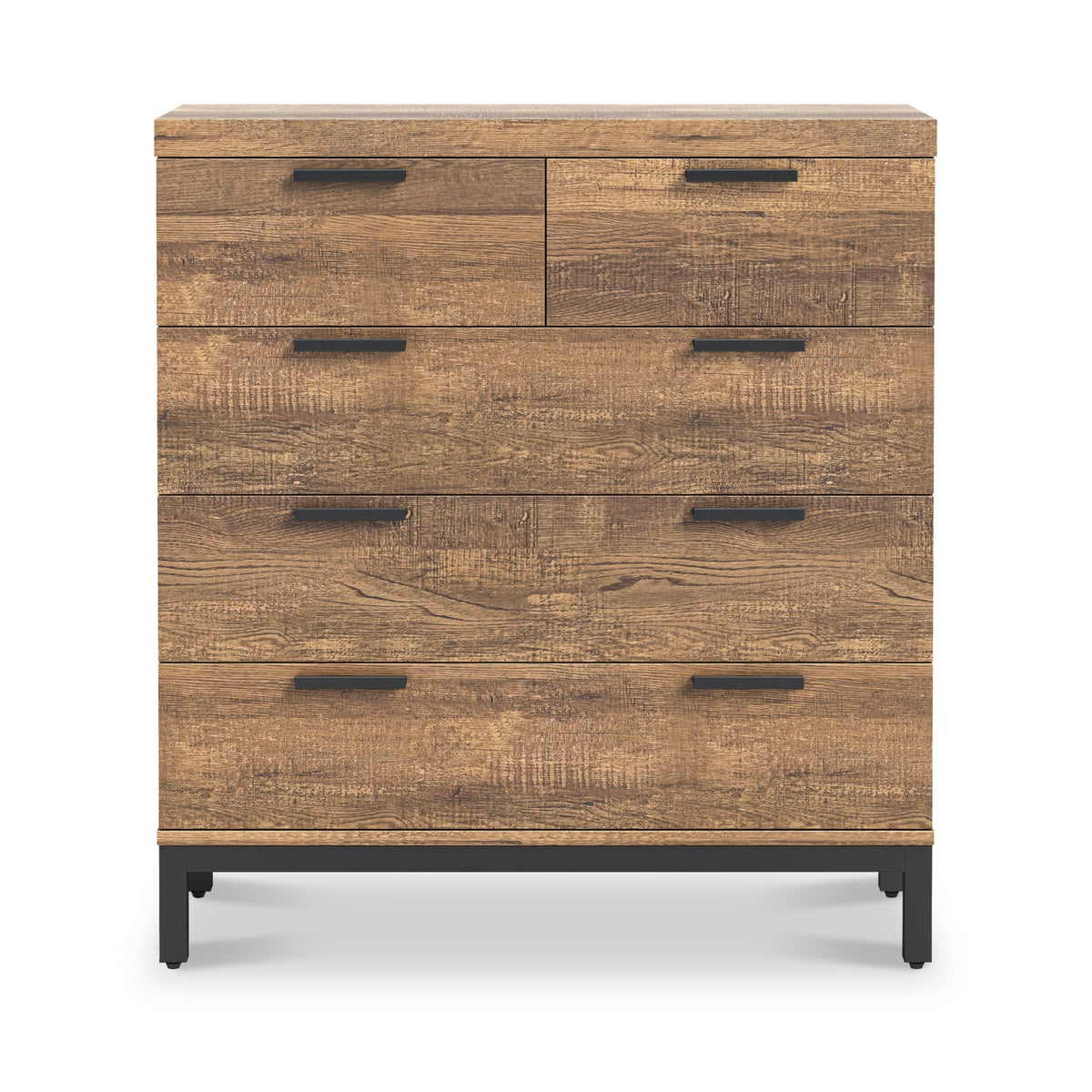 Orston Oak 2 Over 3 Drawer Chest