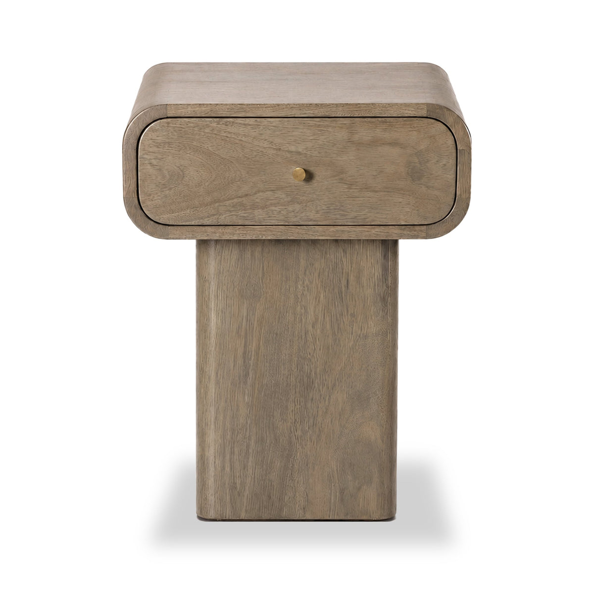 Elowen Light Stain Mango Bedside Table