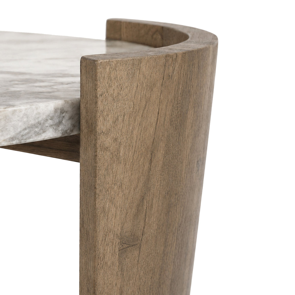 Nola Light Stain Mango Bedside Table