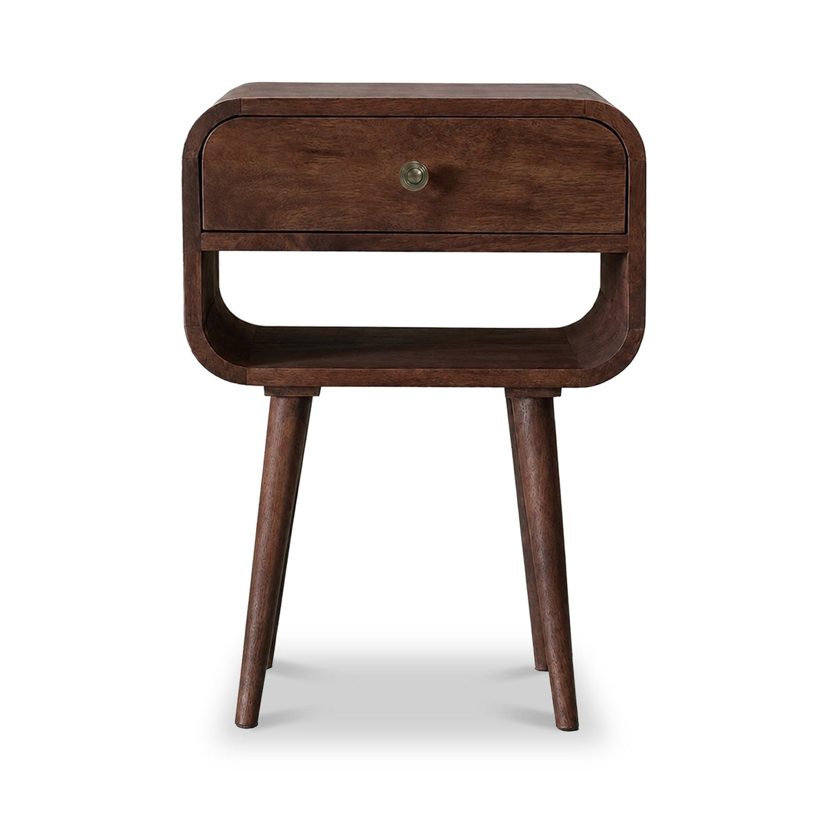 Auden Dark Stain Mango Bedside Table