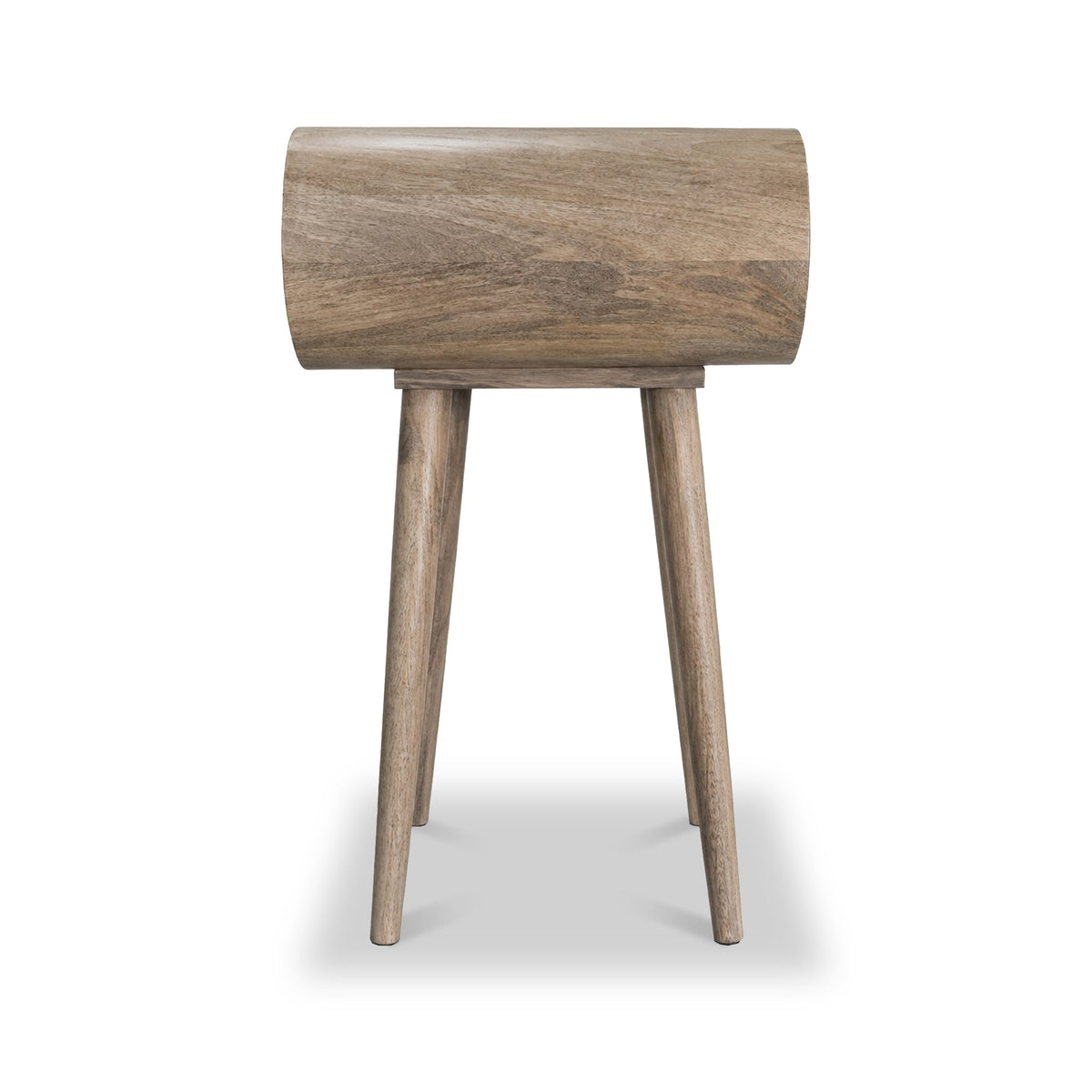 Cleo Light Stain Mango Bedside Table