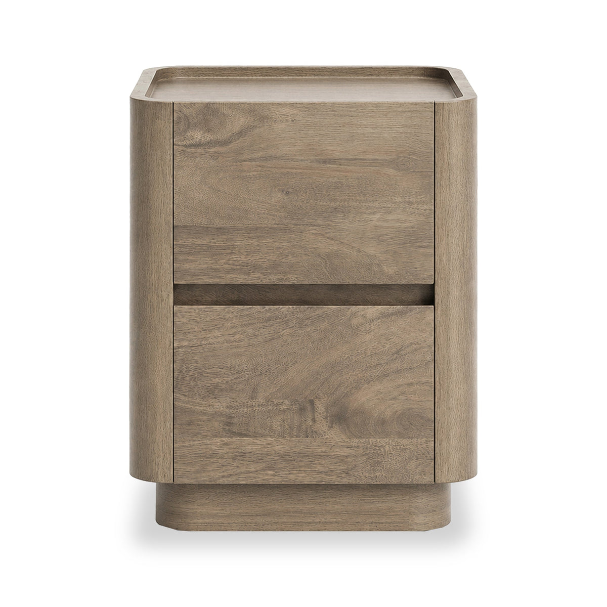 Soren Light Stain Mango Bedside Table