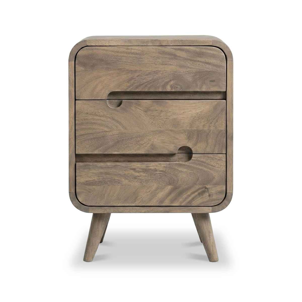Maeve Light Stain Mango Bedside Table