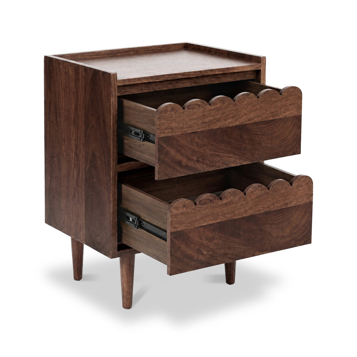 Marlow Dark Stain Mango Bedside Table