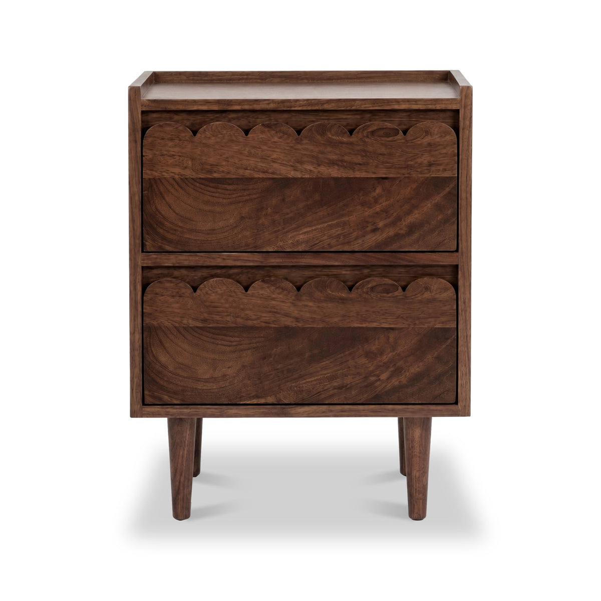 Marlow Dark Stain Mango Bedside Table
