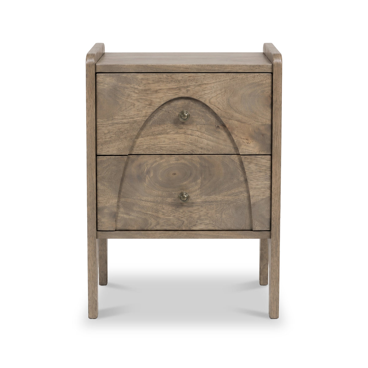 Como Light Stain Mango Bedside Table