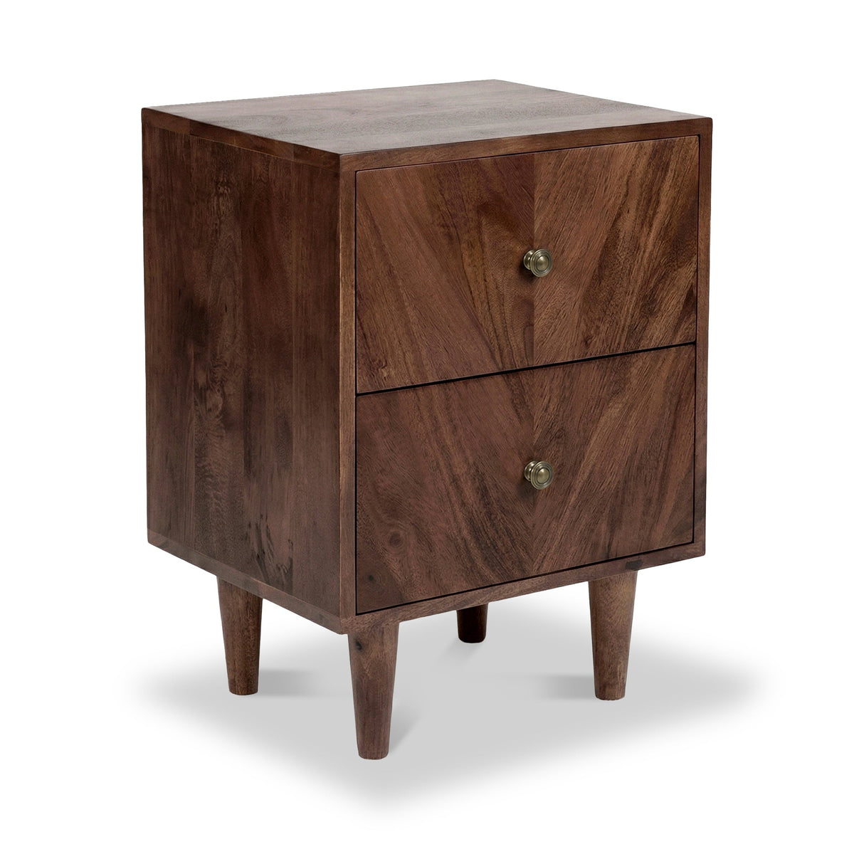 Orla Dark Stain Mango Bedside Table
