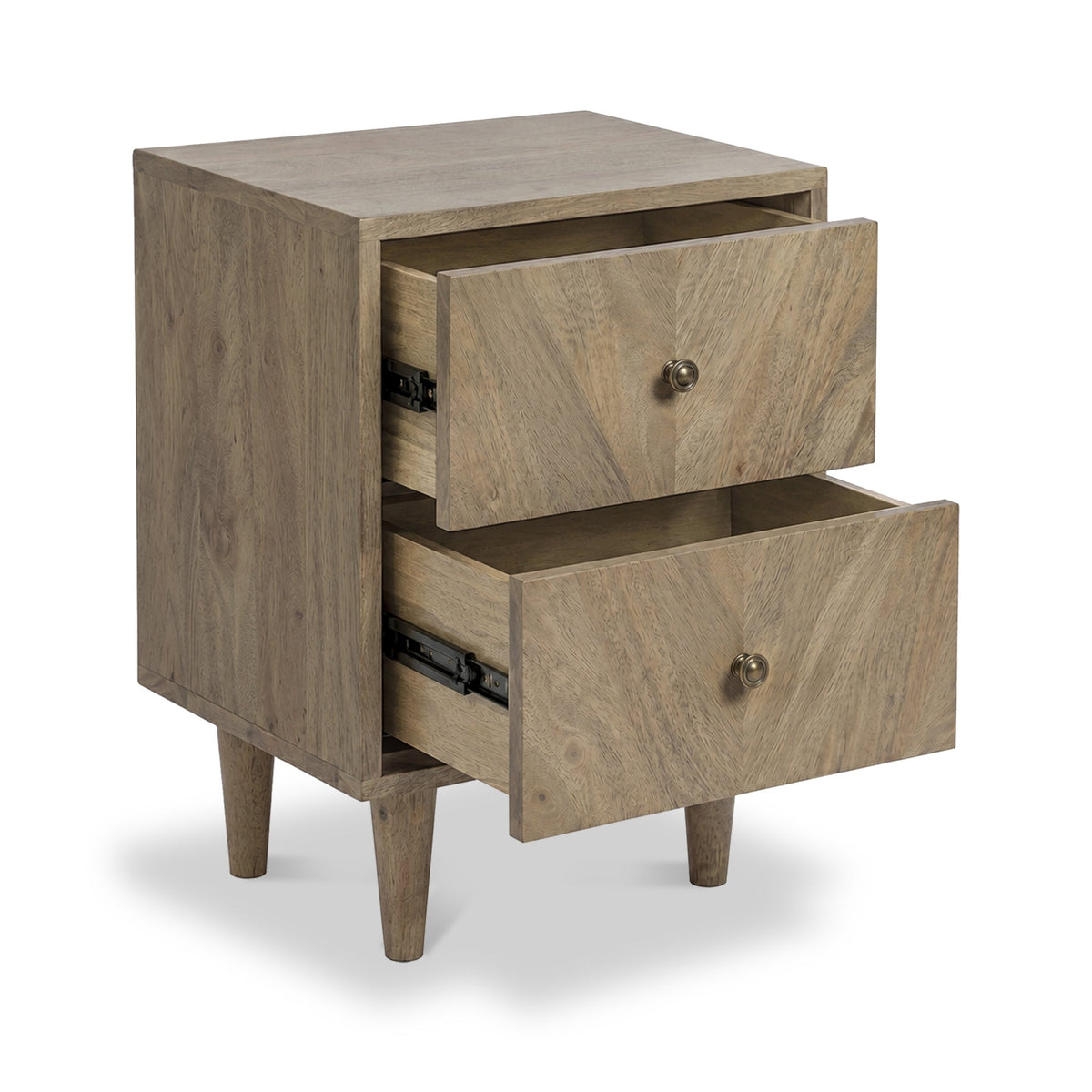 Orla Light Stain Mango Bedside Table