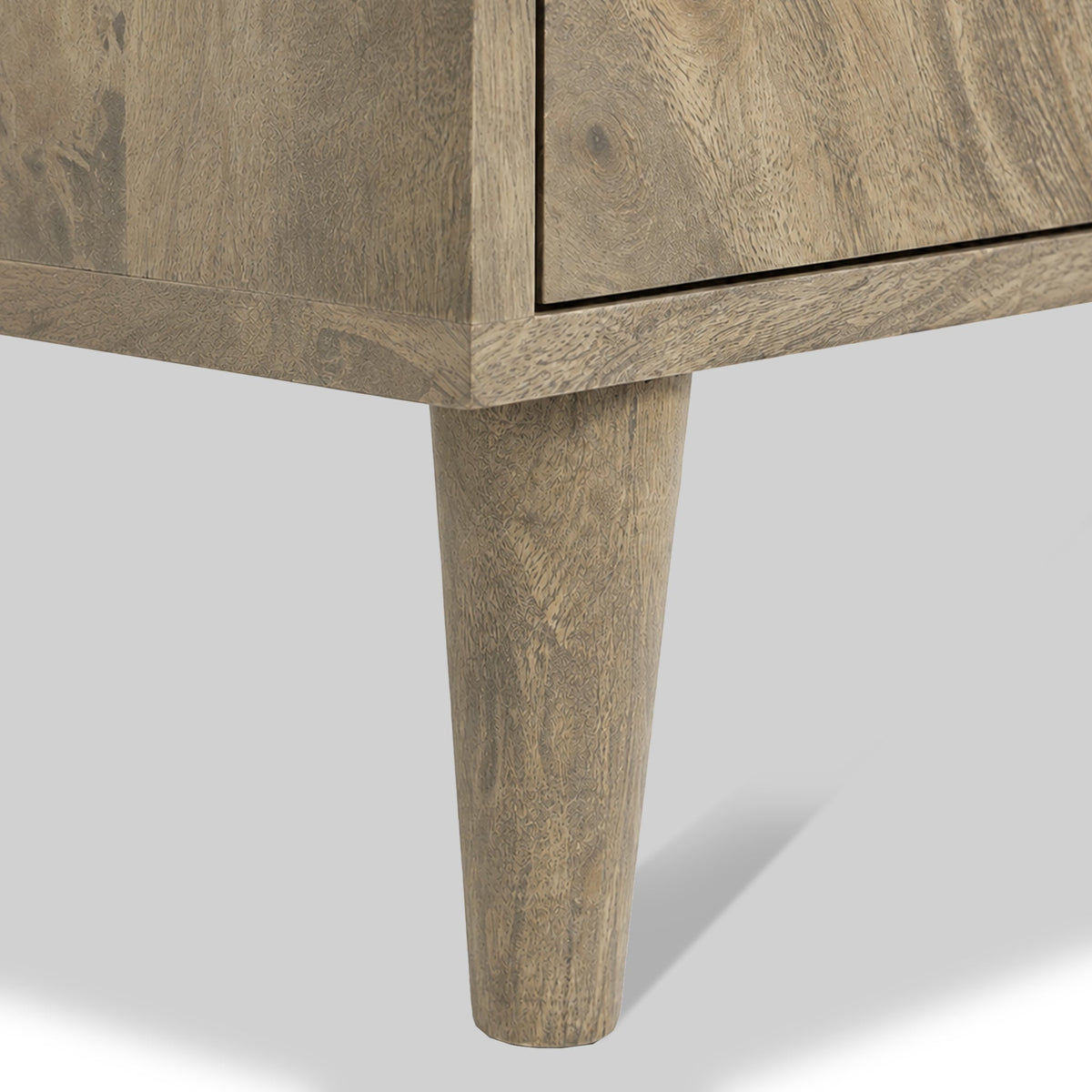 Orla Light Stain Mango Bedside Table