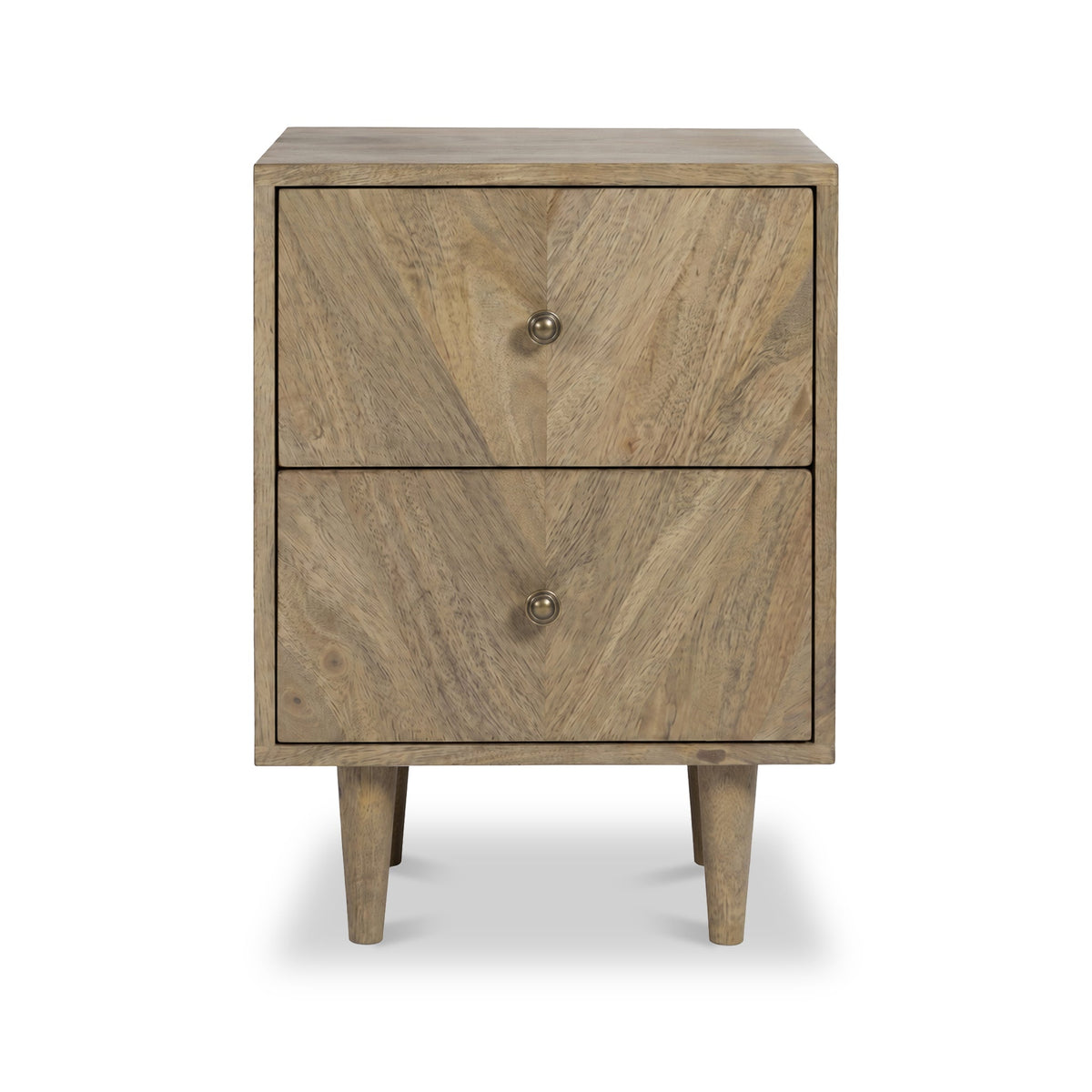 Orla Light Stain Mango Bedside Table