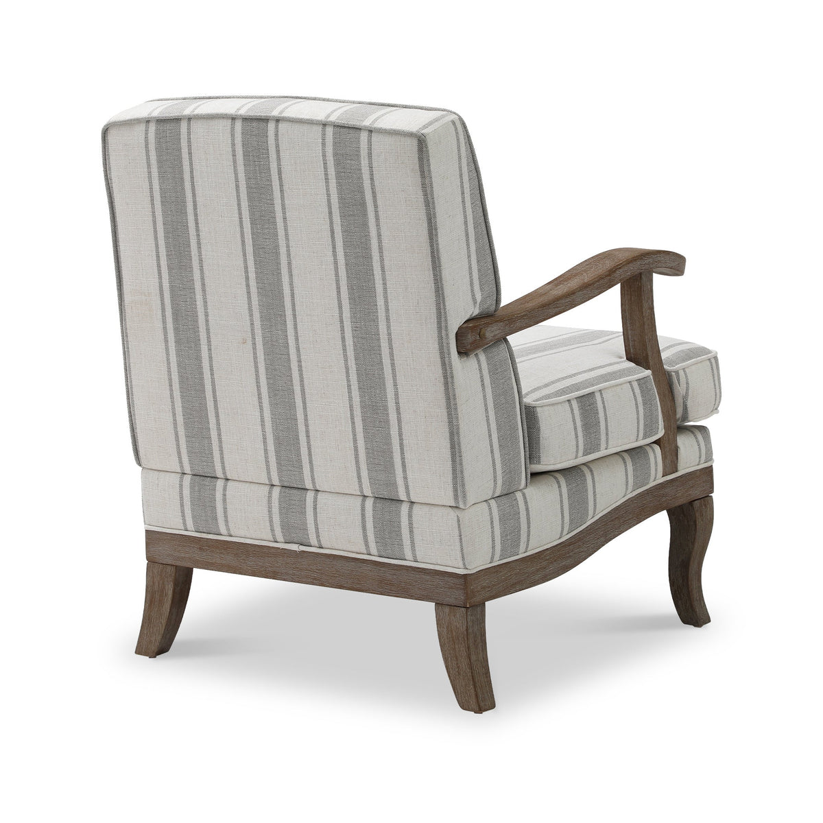 Sandringham Striped Linen Accent Chair