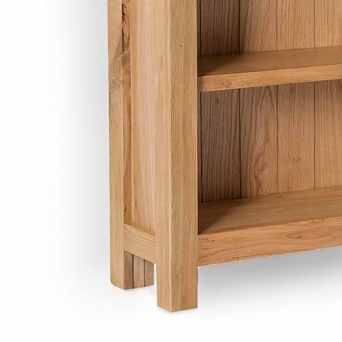 London Oak Slim Bookcase