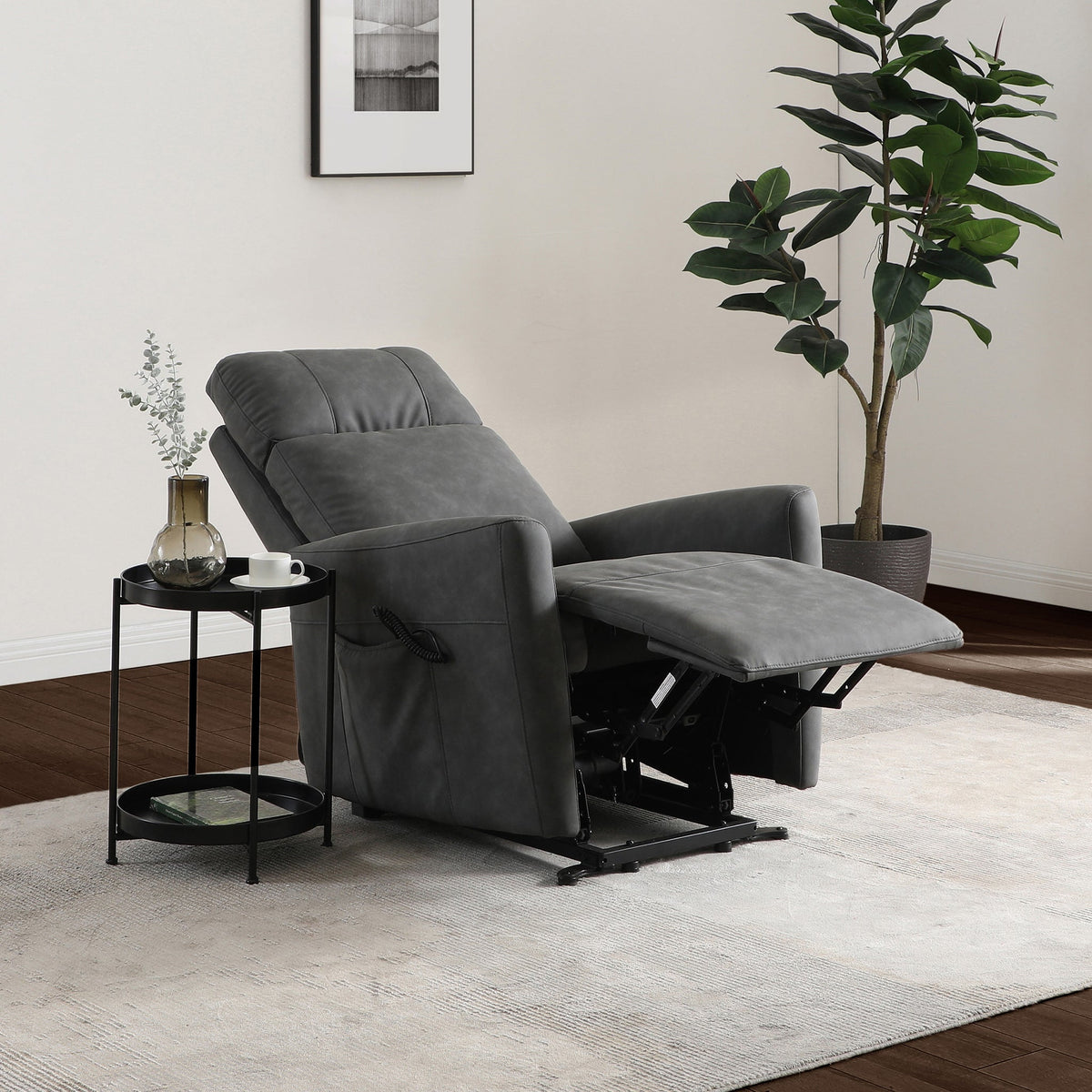 Fleming Tilt & Rise Dual Motor Power Recliner Armchair