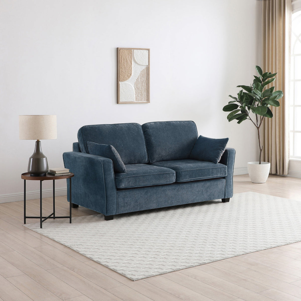 Westcott 2 Seater Sofa Bed With Foam Mattress